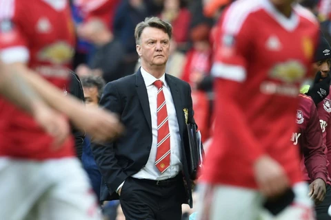 Louis van Gaal đã chính thức không còn là HLV của Manchester United. (Nguồn: AFP/Getty Images)