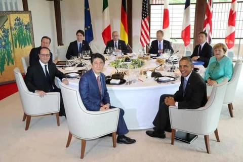 Các nhà lãnh đạo của Nhóm 7 nước công nghiệp phát triển (G7). (Nguồn: Reuters)