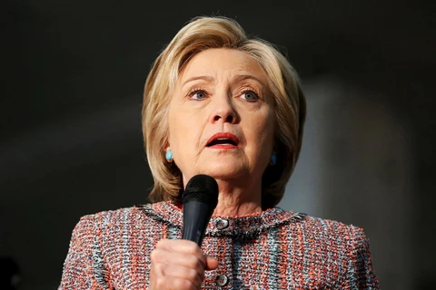 Cựu Ngoại trưởng Mỹ Hillary Clinton. (Nguồn: Reuters)