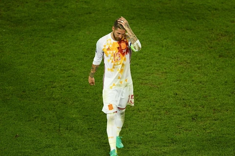 Ramos đẩy Tây Ban Nha vào thế khó. (Nguồn: Getty Images)