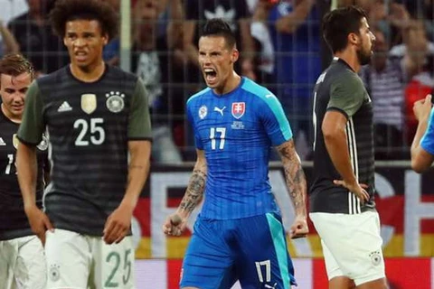 Marek Hamsik liệu có thể giúp Slovakia tiếp tục gây sốc trước Đức? (Nguồn: Getty Images)