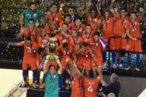 Chile đăng quang Copa America 2016.