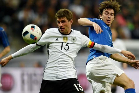 Đức đại chiến Italy ở tứ kết EURO 2016. (Nguồn: Getty Images)