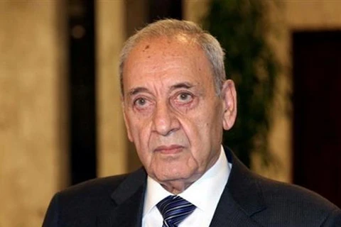 Chủ tịch Quốc hội Liban Nabih Berri. (Nguồn: presstv.ir)