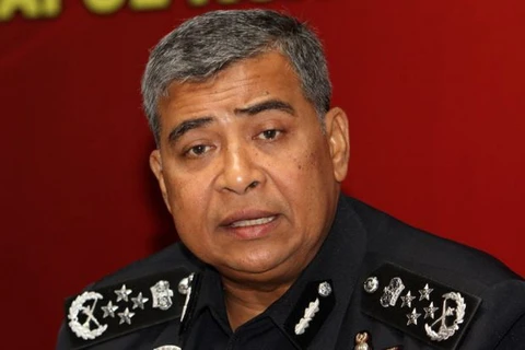 Người đứng đầu lực lượng cảnh sát quốc gia Malaysia Khalid Abu Bakar. (Nguồn: thestar.com.my)