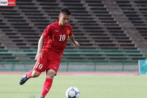 U16 Việt Nam đã giành vé vào bán kết giải bóng đá U16 Đông Nam Á. (Nguồn: Post Sport)