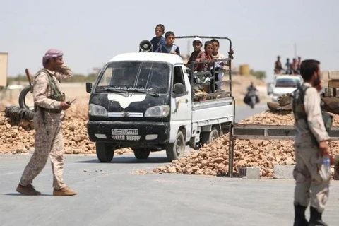 Các lực lượng do Mỹ hậu thuẫn hiện đã kiểm soát 40% diện tích thành phố Manbij. (Nguồn: Reuters)