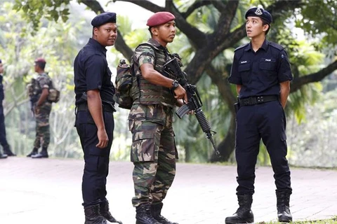 Lực lượng an ninh Malaysia. (Nguồn: AP)