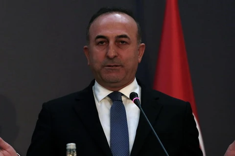 Ngoại trưởng Thổ Nhĩ Kỳ Mevlüt Cavusoglu. (Nguồn: AP)