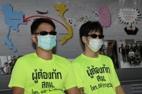 Hai đối tượng bị bắt giữ. (Nguồn: bangkokpost)