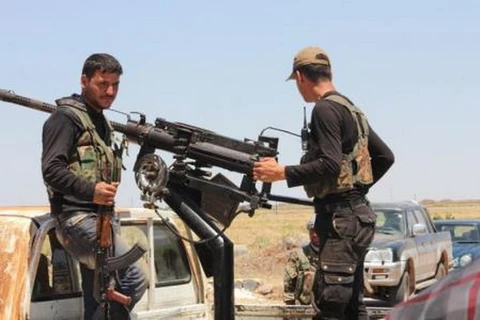 Lực lượng chiến binh người Kurd. (Nguồn: AP)