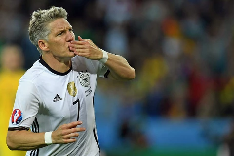 Bastian Schweinsteiger chỉ còn 1 trận duy nhất trong màu áo tuyển Đức. (Nguồn: dfb.de)