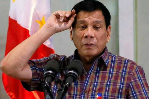 Tổng thống Phillipines Rodrigo Duterte. (Nguồn: AP)