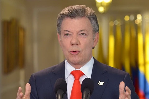 Tổng thống Colombia Juan Manuel Santos. (Nguồn: colombiareports)