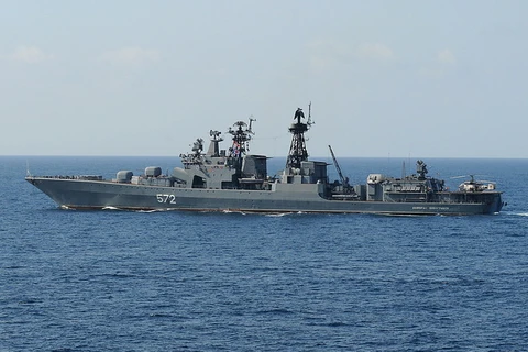 Tàu Đô đốc Vinogradov của Nga. (Nguồn: flickr.com)