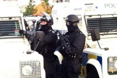 Lực lượng cảnh sát Bắc Ireland. (Nguồn: AP)