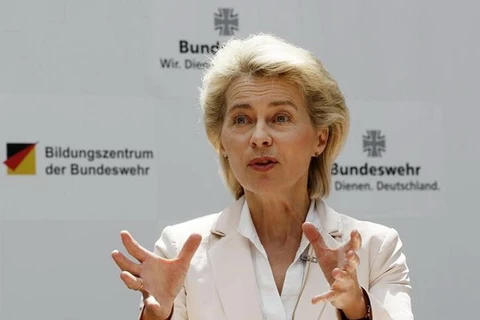 Bộ trưởng Quốc phòng Đức Ursula von der Leyen. (Nguồn: focus.de)