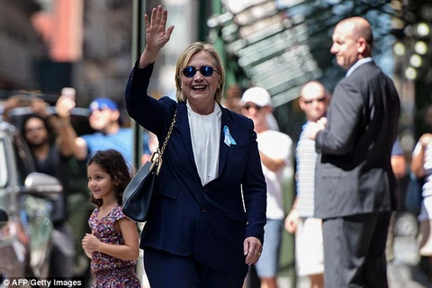 Ứng cử viên Tổng thống Mỹ Hillary Clinton. (Nguồn: AFP/Getty Images)