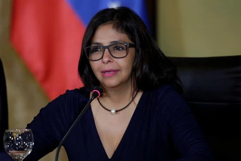 Ngoại trưởng Venezuela Delcy Rodríguez. (Nguồn: Reuters)