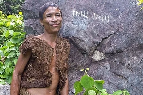 'Tarzan Việt Nam' Hồ Văn Lang. (Ảnh: Alvaro Cerezo)