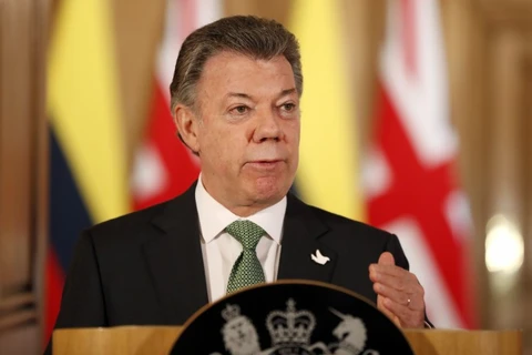 Tổng thống Colombia Juan Manuel Santos. (Nguồn: Getty Images)