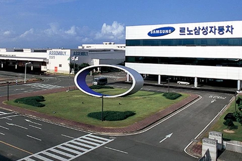 Nhà máy của Renault Samsung tại Busan. (Nguồn: Yonhap)