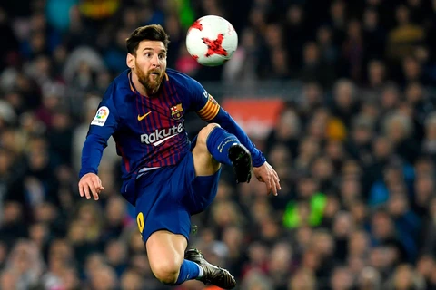 Messi có 50 bàn thắng ở Cúp Nhà Vua.