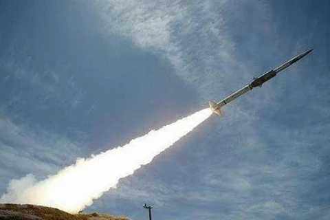 Tên lửa đánh chặn của Saudi Arabia. (Nguồn: Arabnews/TTXVN)