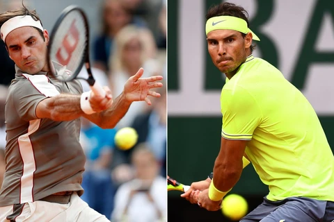 Đại chiến Nadal - Federer thành hiện thực. (Nguồn: Getty Images)