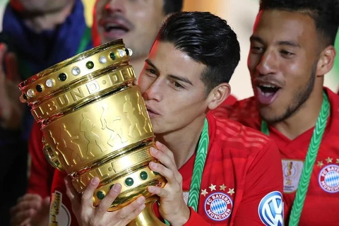 James Rodriguez chia tay Bayern sau 2 năm gắn bó. (Nguồn: beIN SPORTS)