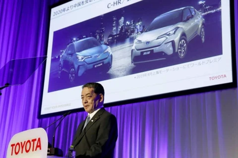 Phó Chủ tịch điều hành Toyota Shigeki Terashi. (Nguồn: Kyodo)