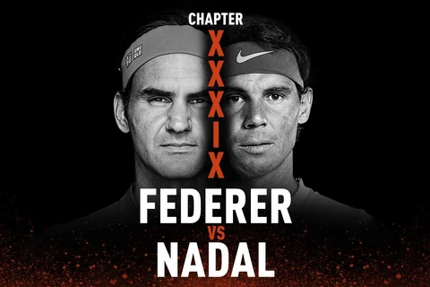 Federer đại chiến Nadal ở Roland Garros 2019. (Nguồn: ATP Tour)