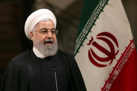 Tổng thống Iran Hassan Rouhani. (Nguồn: AFP)