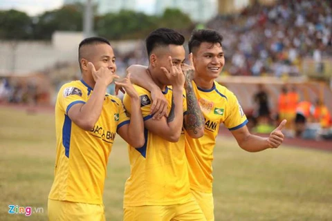 Vòng 13 V-League: SLNA hạ Hoàng Anh Gia Lai, Viettel chiến thắng