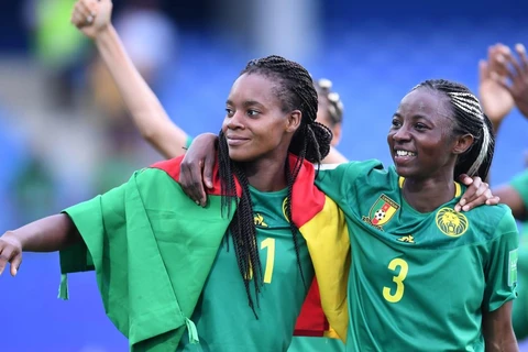 Cameroon vào vòng 1/8 World Cup nữ 2019. (Nguồn: Getty Images)