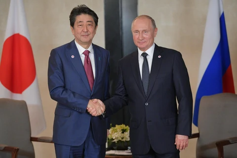 Thủ tướng Nhật Bản sẽ hội đàm với Tổng thống Nga Vladimir Putin. (Nguồn: AFP/TXTVN)