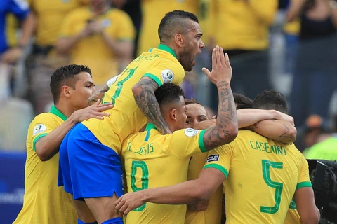 Brazil giành vé vào tứ kết Copa America 2019. (Nguồn: Getty Images)