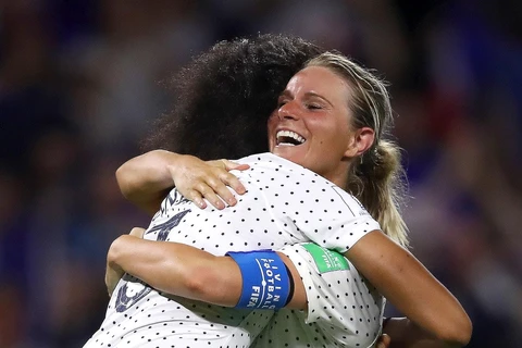 Pháp giành vé vào tứ kết World Cup nữ 2019. (Nguồn: Getty Images)