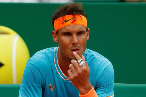 Rafael Nadal không hài lòng khi chỉ là hạt giống số 3 tại Wimbledon 2019. (Nguồn: Reuters)