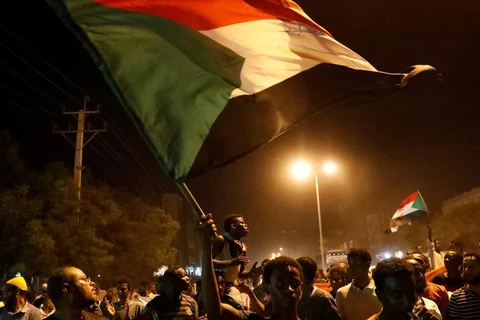 Biểu tình ở Sudan. (Nguồn: Reuters)