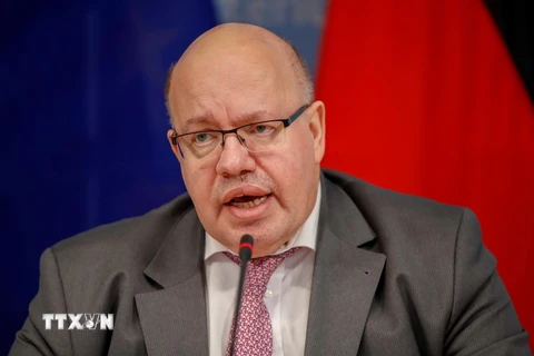 Bộ trưởng Kinh tế và Năng lượng Đức Peter Altmaier. (Ảnh: AFP/TTXVN)