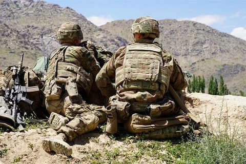 Lực lượng binh sỹ Mỹ ở Afghanistan. (Nguồn: AFP)