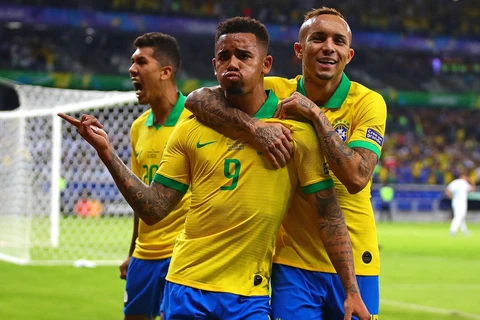 Brazil đánh bại Argentina để giành vé chung kết Copa America 2019. (Nguồn: Getty Images)