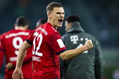 Kimmich xứng đáng với vai trò thủ quân Bayern. (Nguồn: Getty Images)
