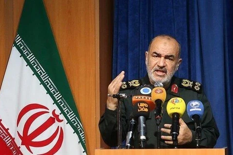 Tư lệnh Lực lượng Vệ binh Cách mạng Hồi giáo Iran Hossein Salami. (Nguồn: tehrantimes.com)