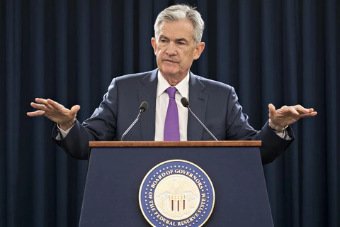 Chủ tịch Cục Dự trữ Liên bang Mỹ (Fed) Jerome Powell. (Nguồn: AP)