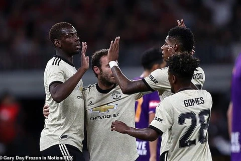 Manchester United đánh bại Perth Glory 2-0.