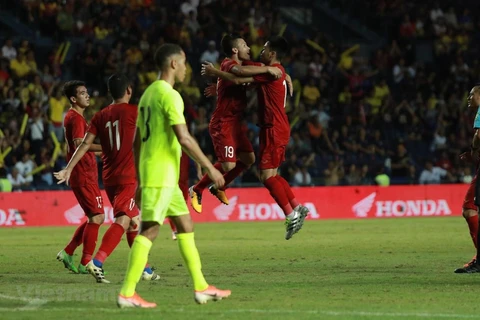 Tuyển Việt Nam chờ đối thủ tại vòng loại World Cup 2022. (Ảnh: Nguyên An/Vietnam+)