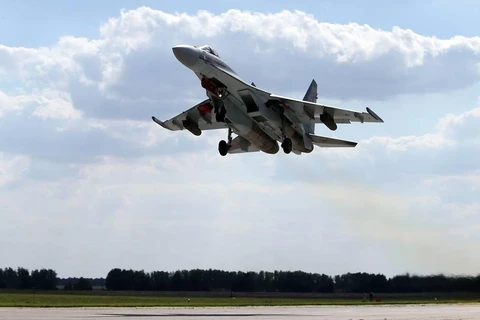 Máy bay Su-35 của Nga. (Nguồn: TASS)