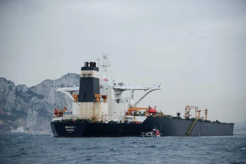 Tàu chở dầu Grace 1. (Nguồn: AFP)